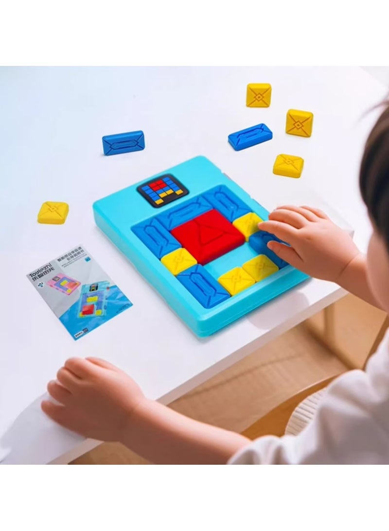 Super slide puzzle game, original over 500 challenging brain teasers puzzles, children's and teenagers' toys, travel games, birthday gifts for boys and girls, Easter basket fillers, road travel acti - Image 2