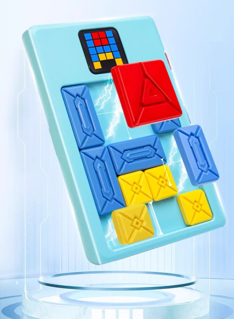 Super slide puzzle game, original over 500 challenging brain teasers puzzles, children's and teenagers' toys, travel games, birthday gifts for boys and girls, Easter basket fillers, road travel acti - Image 4