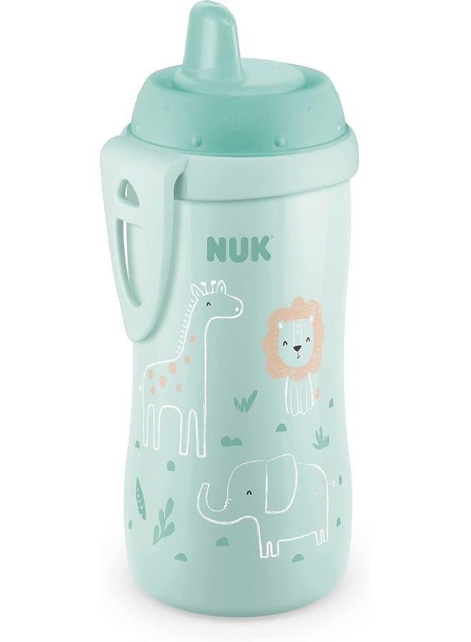 NUK كوب شرب نوك النشيط بفتحة صلبة، 10 أونصات، عبوة واحدة، 9+ أشهر - Image 1