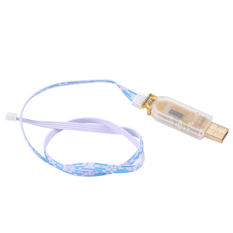 كابل برمجة USB إلى TTL: محول PLC بغلاف بلاستيكي فاخر، شريحة ثابتة 3V 5V، وحدة مدمجة وخفيفة الوزن للاستخدام في الهواء الطلق - Image 4