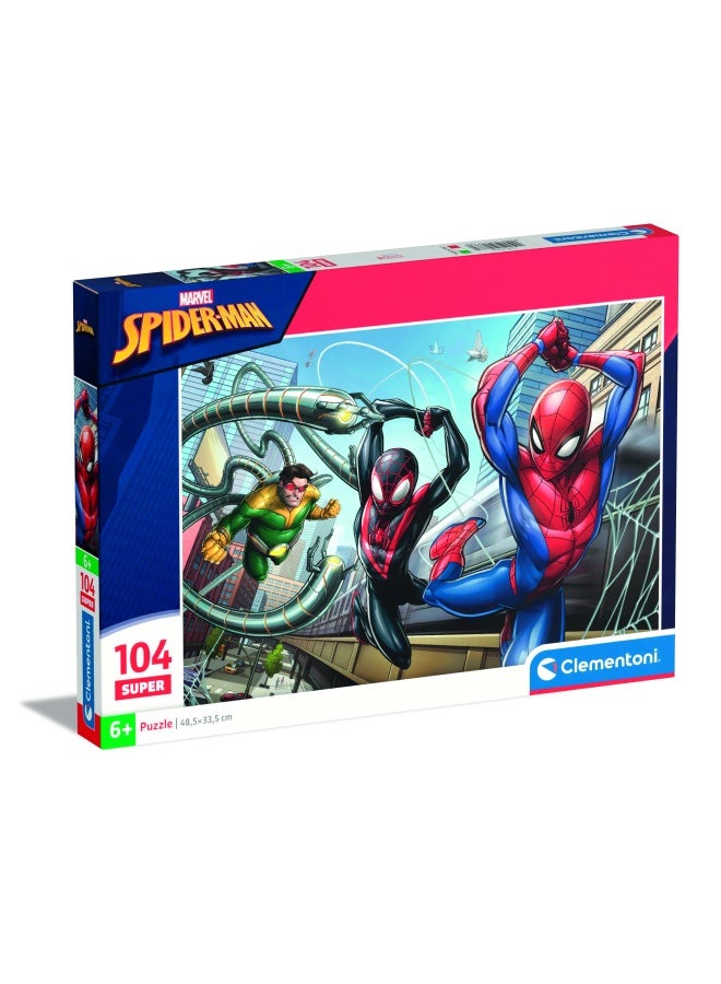 Clementoni Puzzle Spiderman Hunted 104pcs - Image 1