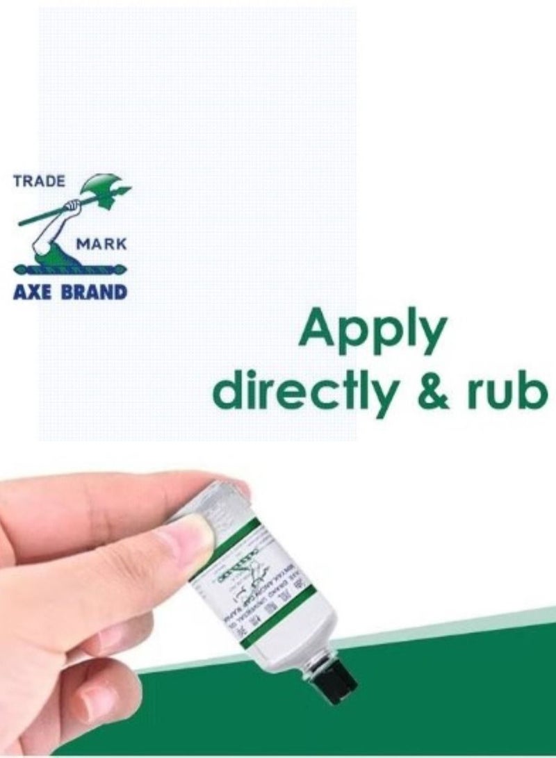 أكس زيت آكس براند يونيفرسال 3 مل عبوة من 4 زيت علاجي لتخفيف سريع لنزلات البرد والصداع والانزعاج البسيط - Image 2