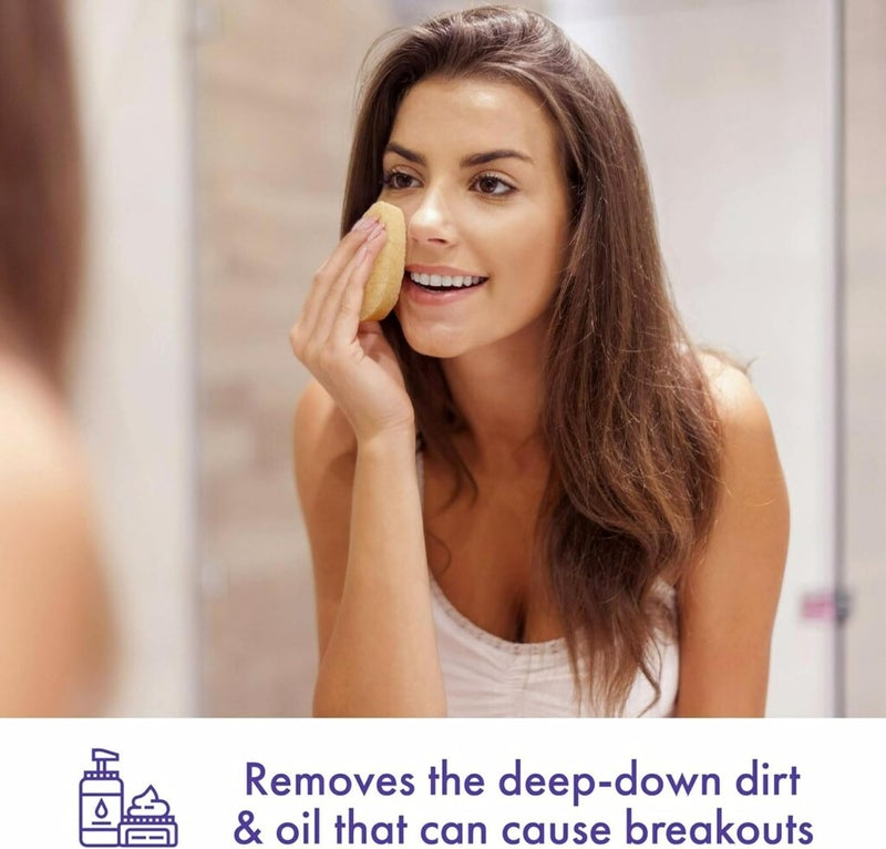 Buf-Puf Reusable Gentle Facial Sponge - Pack of 6 - Image 4