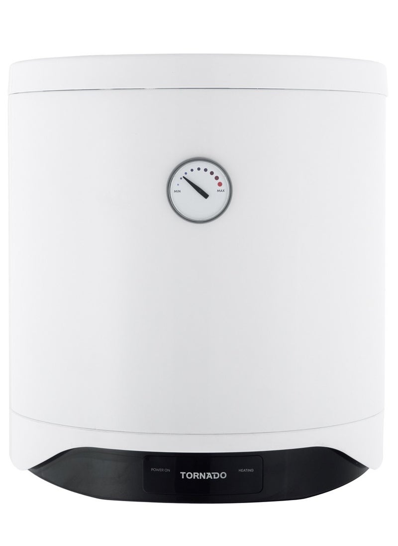 TORNADO TORNADO Electric Water Heater 30 L , Enamel, LED lamp, White TEEE-30MW  - Image 1