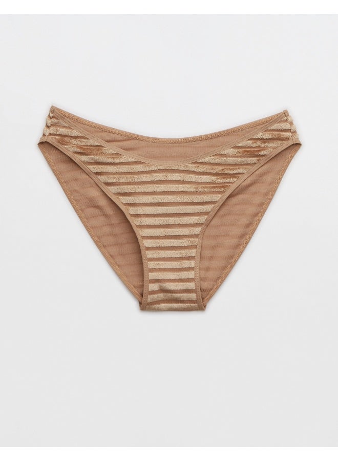 Aerie Striped High Leg Bikini Bottom - Image 2