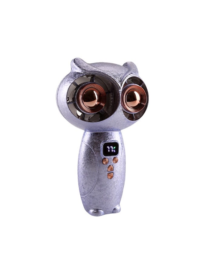 Nariele New Owl Dual Turbo Infinite Speed Regulation LED Intelligent Digital Display Fan