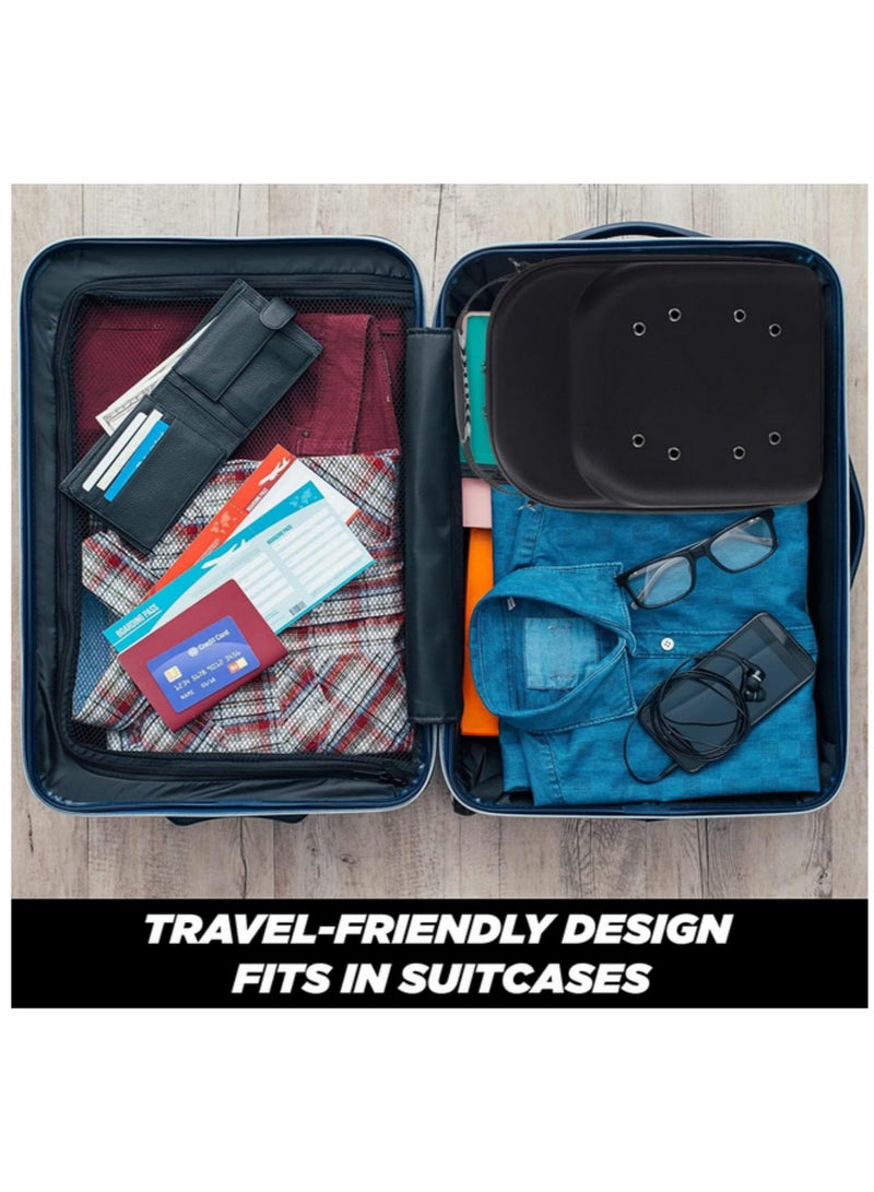 Eva Hat Bag Baseball Cap Storage Bag Portable Anti Pressure Fashion Simple And Atmospheric Large Capacity Travel Organizer Hard Shell Case 33x23x14cm - Image 4