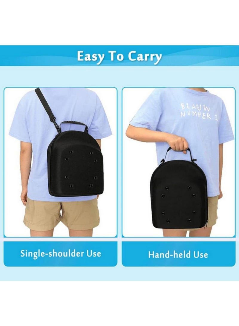 Eva Hat Bag Baseball Cap Storage Bag Portable Anti Pressure Fashion Simple And Atmospheric Large Capacity Travel Organizer Hard Shell Case 33x23x14cm - Image 5