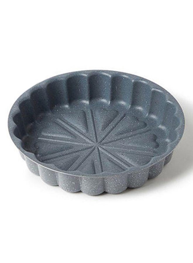 DESSINI قالب كعكة، صينية كعكة 24 سم (شكل زهرة)، رمادي - Image 1