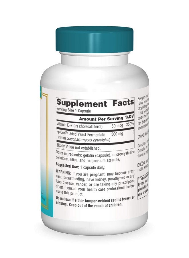 Source Naturals ويلنيس إبيكور مع فيتامين د3 لتعزيز الدفاع المناعي 120 كبسولة - Image 4