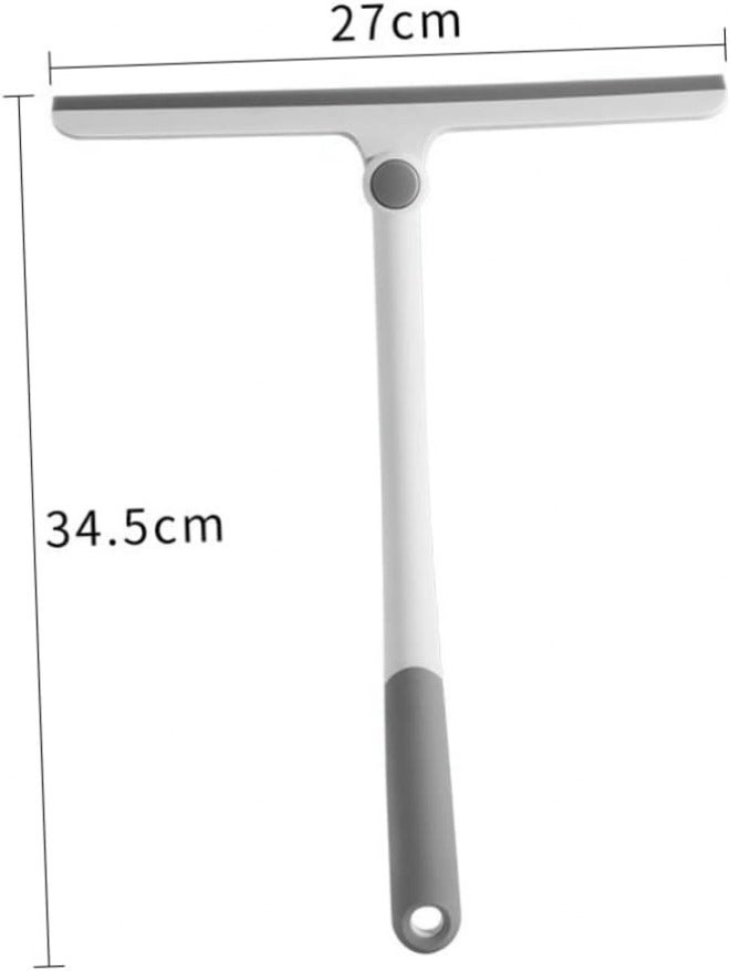 SMASOLO 2pcs Glass Cleaning Utensil Wiper with PP TPR Blades for Shower Doors Car Windshields and Windows Multi Functional Water Removal Tool for Home and Auto Cleaning - Image 2