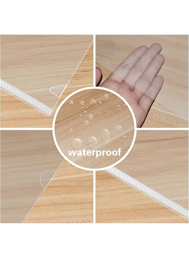 MARKQ Clear File A4 Plastic Transparent Folders L Type For Documents Paper Storage School Office Supplies Pack Of 12 - Image 4