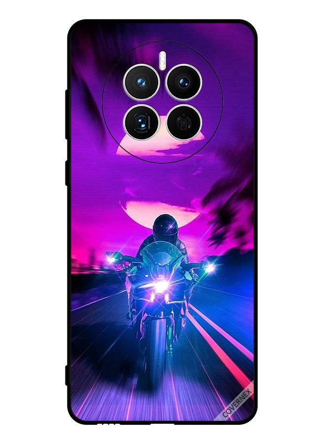 Covernex Protective Case Cover For Huawei Mate 50 Man On Bike Wallpaper - Image 1