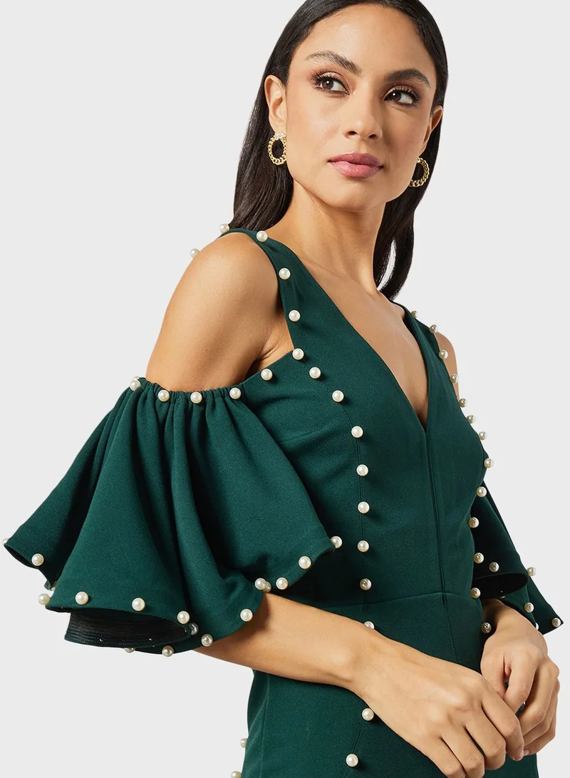 Threadz by Ajooni Mermaid Pearl Dress