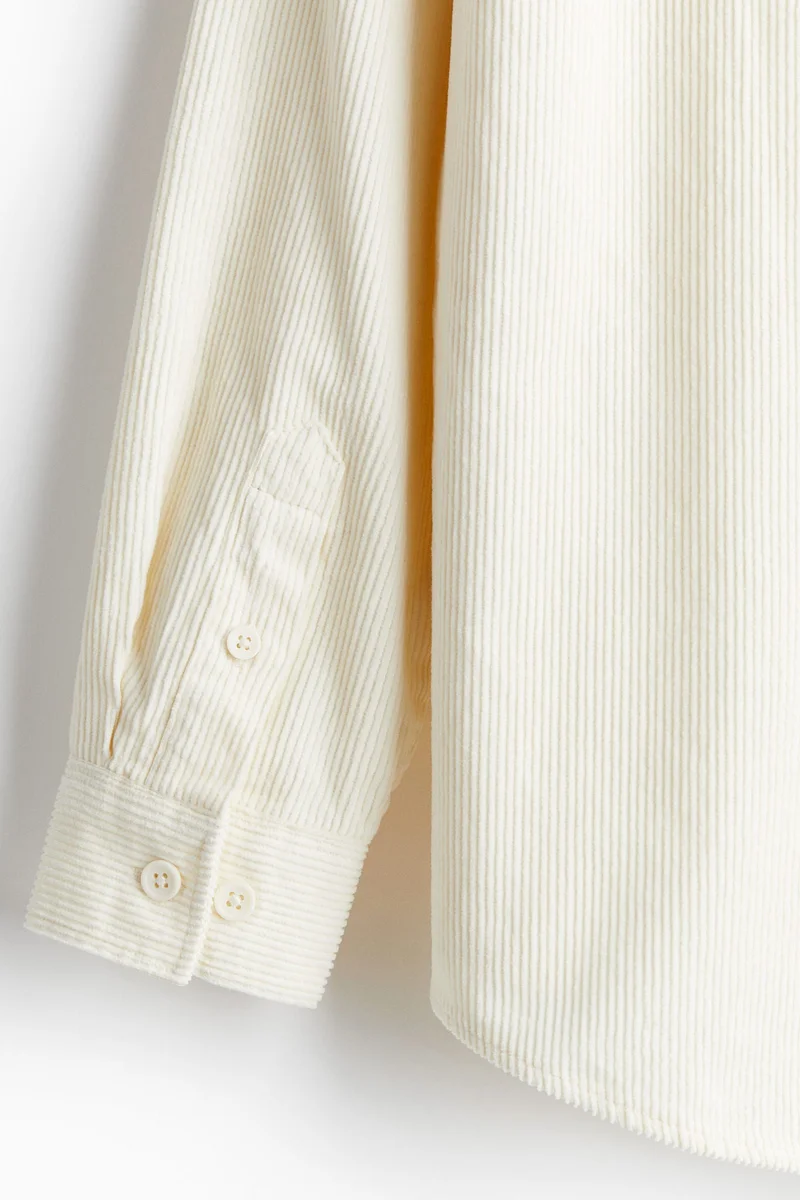 H&M Loose Fit Corduroy shirt