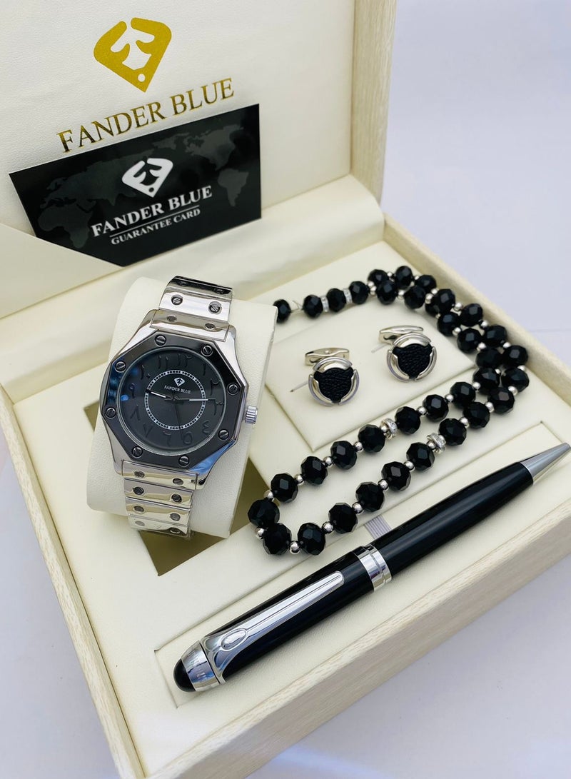 FENDER Fender Blue Men's Watch and Accessories Set 