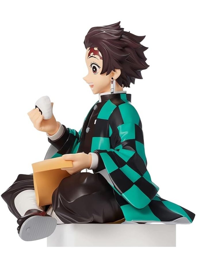 Generic - Kamado Tanjirou Ghost Slayer Figure Eat Rice Balls Series Action Figure Toys Collection Desk Decor Collection Toy (Onigiri Tanjiro) - Image 1