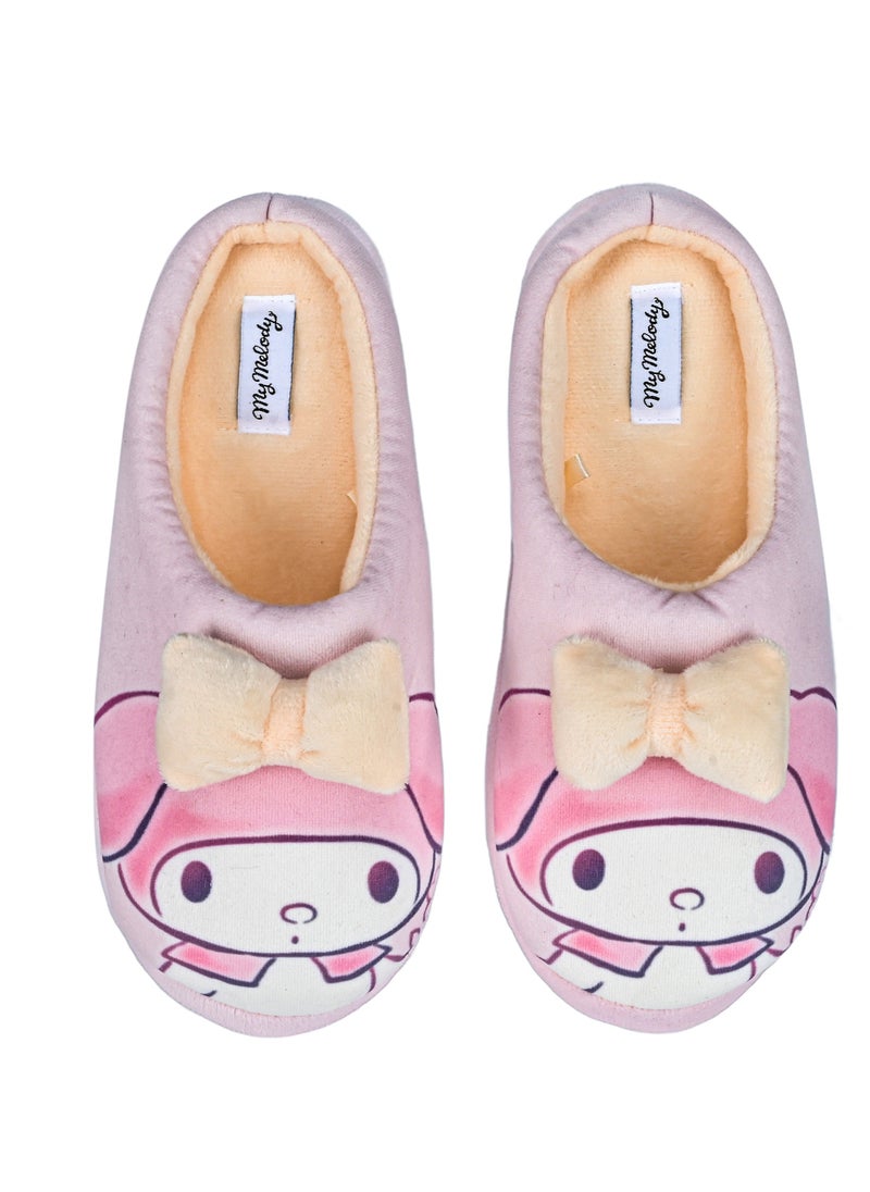UrbanHaul - Disney My Melody Bedroom Slipper for Girls - Image 1