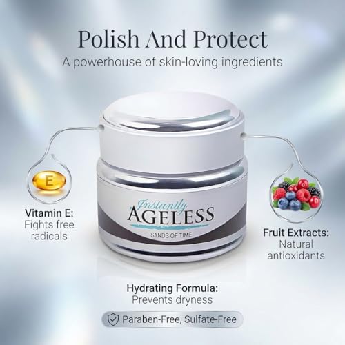 Instantly Ageless Sands of Time Microdermabrasion Facial Scrub - Skin Care Face Exfoliator with Vitamin E and fruit extracts - Best To Use Before Face Moisturizer - 1.7 oz - Image 4
