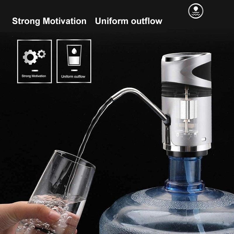 Luckam Automatic Electric Water Pump Dispenser Gallon Bottle Drinking Switch USB Charging Drinking Water Pump For Home Office - Image 5