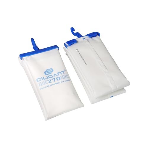 CILICAnT 270 Container Desiccant Moisture Absorber Bag - 1kg with Hanger to Protect Cargo from Moisture Damage During Transportation, Shipping & Export by Reducing Humidity (Small Pack) - Image 1