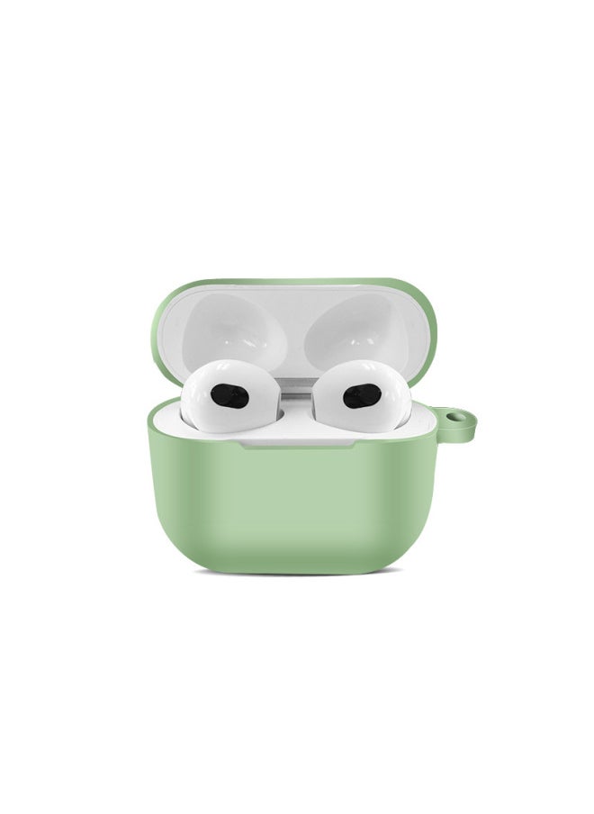 Generic - Applicable To Apple Airpods 3 Protective Case Airpods3 Case Earphone Silicone Protective Case-Color:Transparent-Applicable Model:2021 Apple Airpods 3 - Image 1