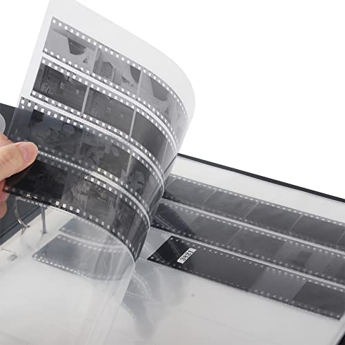 eTone Archival Storage Sheets 135 35mm Negative Page Preservers Sleeves with Film Album Ring Binder (50x135) - Image 4