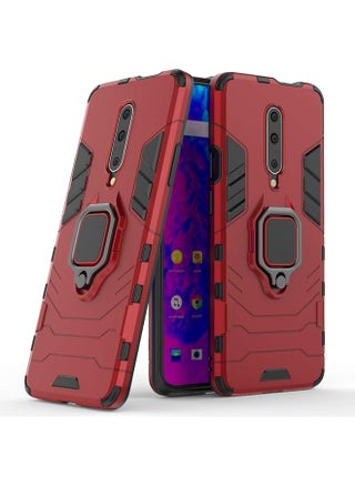 Lulumain Compatible With 1 Plus 7 Pro 1 Plus 7T Pro Case Metal Ring Grip Kickstand Shockproof Hard Bumper Shell Works With Magnetic Car Mount Dual Layer Rugged Cover For Oneplus 7 Pro Oneplus 7T Pro Red - pzsku/Z6C169A5E9F1A96FD5118Z/45/_/1732698121/9f44948b-dbe8-4568-ad34-bd7d671bbb6c