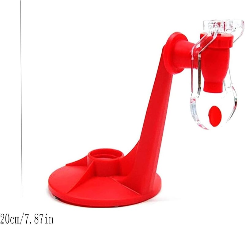 comfrt Creative Soda Cola Drinker Inverted Drinker Faucet Simple Switch Drinker Soda Dispenser Bottle Coke Upside Down Drinking Water Dispense Machine Party Home Bar Accessory - Image 4
