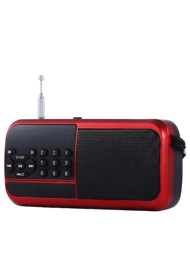 جوك راديو H798BT محمول يعمل بتقنية البلوتوث – راديو FM رقمي مع مشغل MP3 عبر USB وبطاقة TF، ومكبر صوت بلوتوث، ومدخل AUX (3.5 مم)، وبطارية ليثيوم قابلة لإعادة الشحن، وميزات البحث التلقائي وحفظ القنوات؛ مناسب للاستخدام المنزلي وأثناء السفر وفي الأماكن المفتوحة. - Image 4