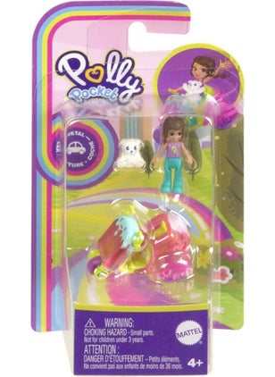 Polly Pocket 's Amazing Vehicles Play Sets HKV55-HKV59  - Image 1