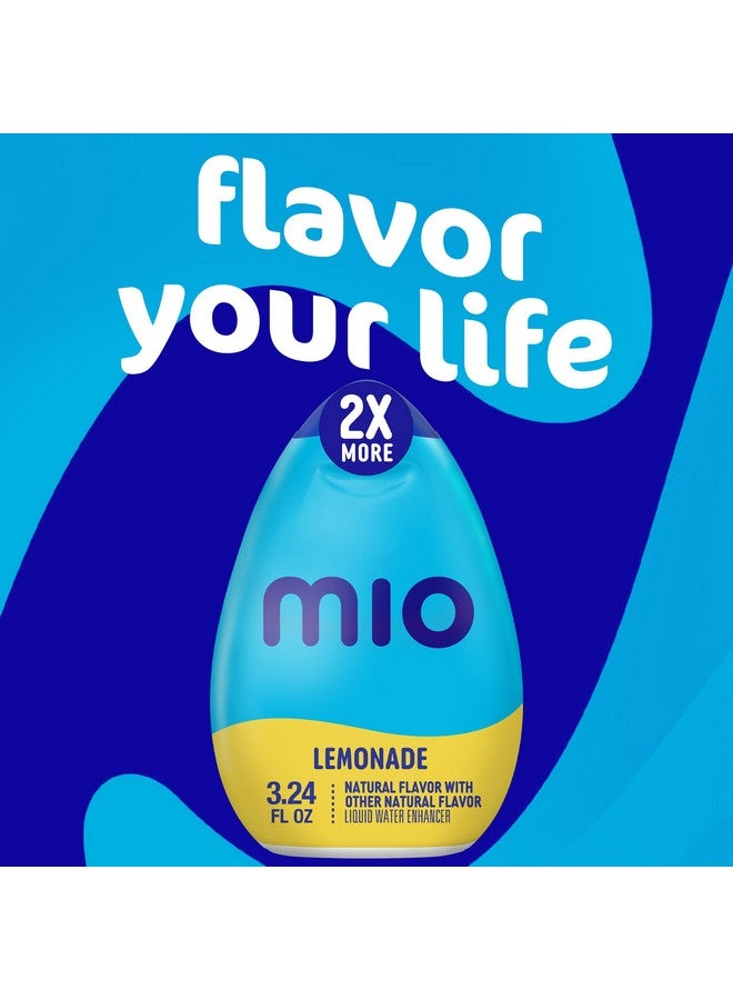 ميو ليمونادة بنكهة طبيعية مع نكهات طبيعية أخرى، معزز مياه سائل، زجاجة سعة 3.24 أونصة سائلة - Image 3