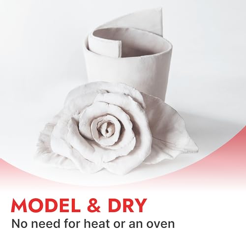 DAS Air-Hardening Modeling Clay, 2.2 Lb. Block, White Color (387500) - Image 3