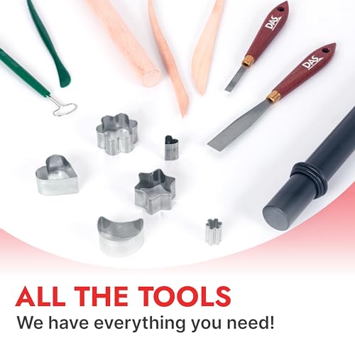 DAS Air-Hardening Modeling Clay, 2.2 Lb. Block, White Color (387500) - Image 5