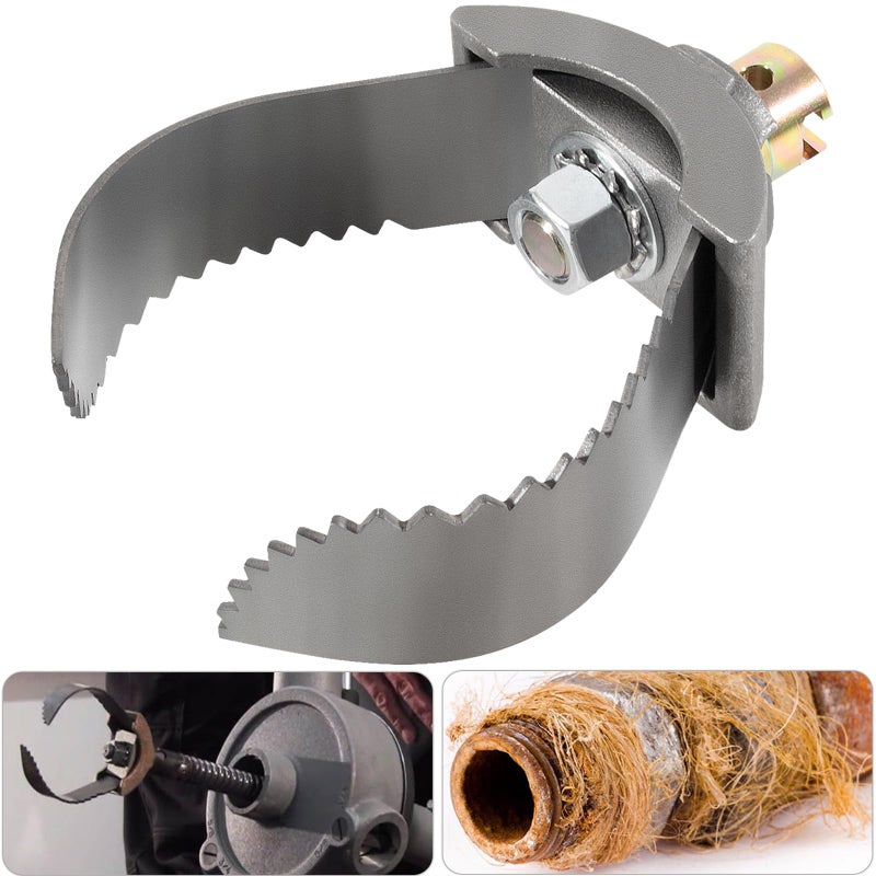 Bonbo 52822 T-232 3" Heavy-Duty C Cutter Cable Coupling Drain Cleaning Tool Fits for 3/8â€ & 5/8â€ Drum Including C-4 C-6 C-7 C-9 and All IW Cables, Compatible with K-400 K-3800 K-50 Ridgid Drum Machines - Image 1