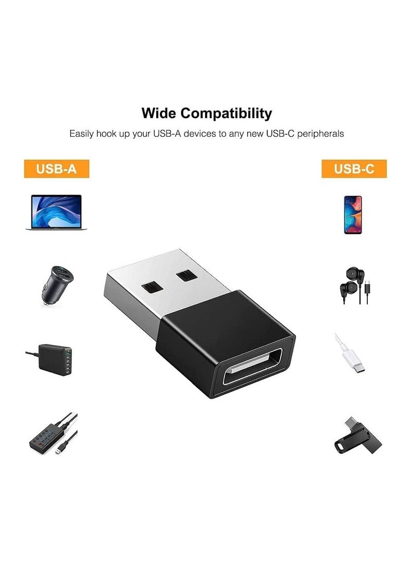 SYOSI - Micro SD Card Reader, USB C TF Card Reader, USB C to TF Memory Card Reader with USB C to USB Adapter Compatible with MacBook, Laptops, Android Phones - Image 1