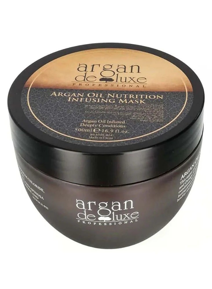argan de luxe Argan Oil Nutition Infusing Mask 500ml - Image 1