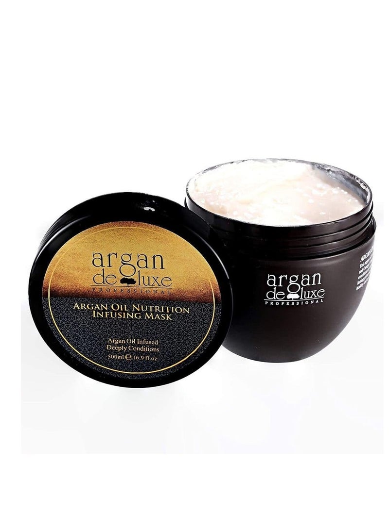 argan de luxe Argan Oil Nutition Infusing Mask 500ml - Image 2