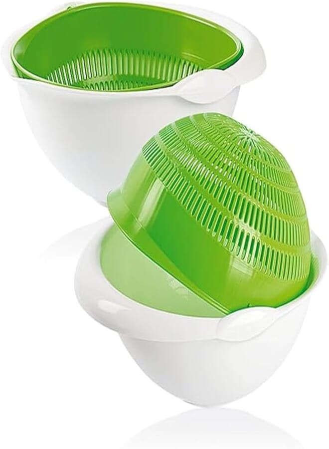 Ucsan Plastic Pasta Strainer with Movable Lid | Made in Turkey | 223