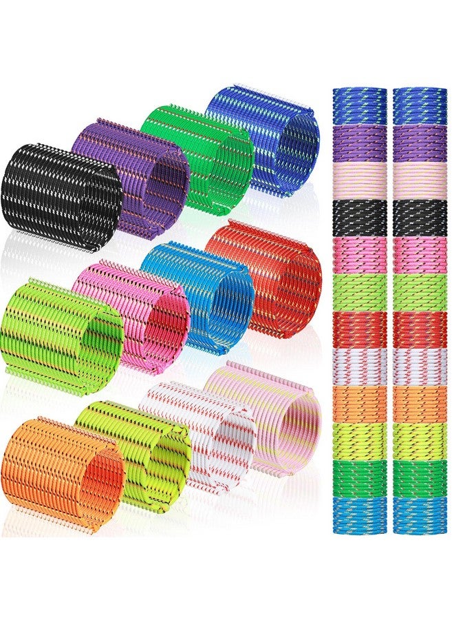 Kenning 240 Pcs Neon Friendship Bracelets Bulk Graduation Gifts For Friend Paracord Bracelets Woven Adjustable Bracelets 12 Assorted Colors Rope Bracelets For Adults Goody Bag Stocking Stuffer Party - Image 1