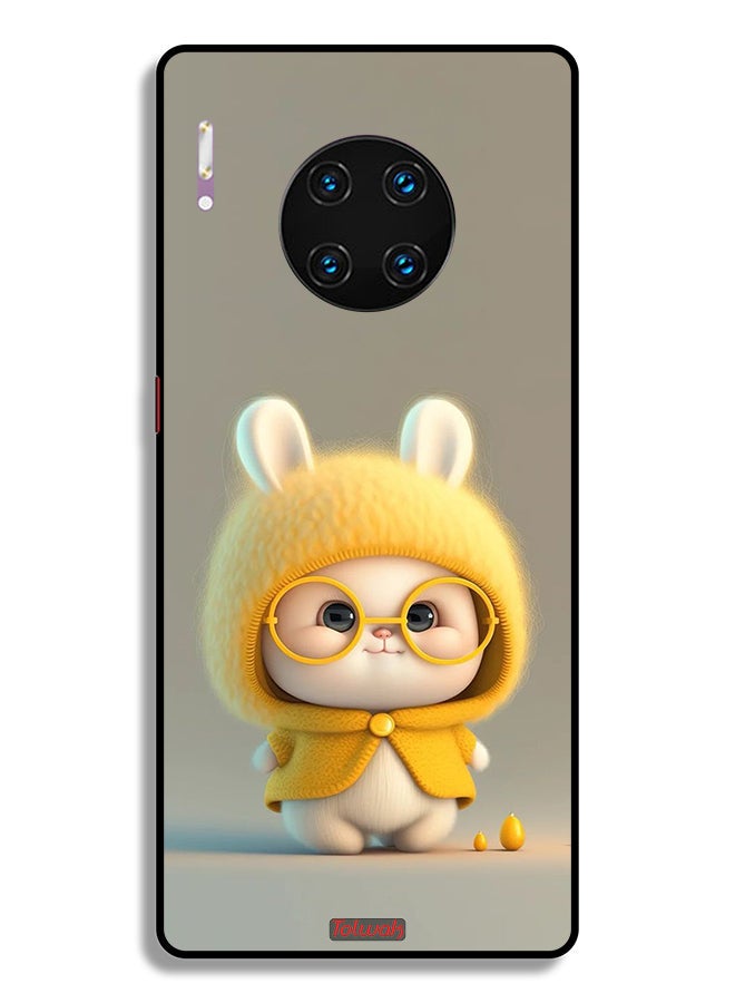 Tolwak Huawei Mate 30 Pro 5G Protective Case Cover Baby Rabbit - Image 2