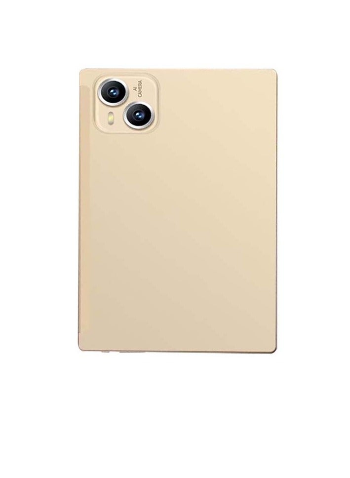 AROAQ Air5 Android Tablet, 16MP Front 48MP Back Camera Tablet Tab, Drop Proof And Shock Proof Proof Touch Pad Computer, Lightweight And Portable Gaming Mobile Tablet, (1pc, Beige) - Image 1