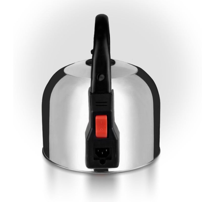 ساتشي Saachi Stainless Steel Electric Kettle, Silver, 5 Litre, NL-KT-7735 5 L 2200 W NL-KT-7735-BK black - Image 2