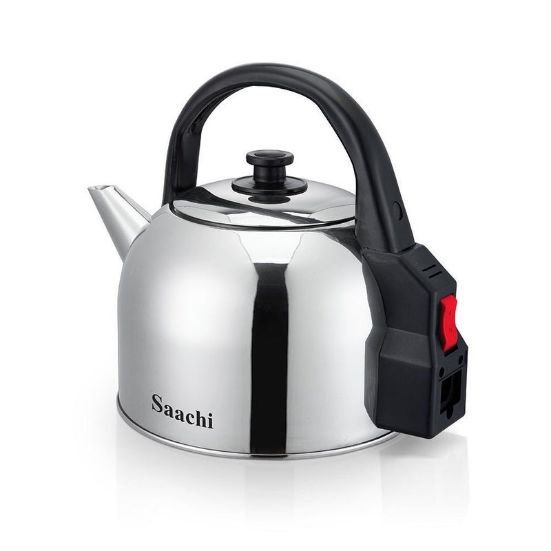 ساتشي Saachi Stainless Steel Electric Kettle, Silver, 5 Litre, NL-KT-7735 5 L 2200 W NL-KT-7735-BK black - Image 1