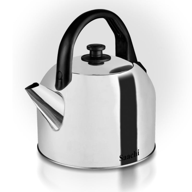 ساتشي Saachi Stainless Steel Electric Kettle, Silver, 5 Litre, NL-KT-7735 5 L 2200 W NL-KT-7735-BK black - Image 3