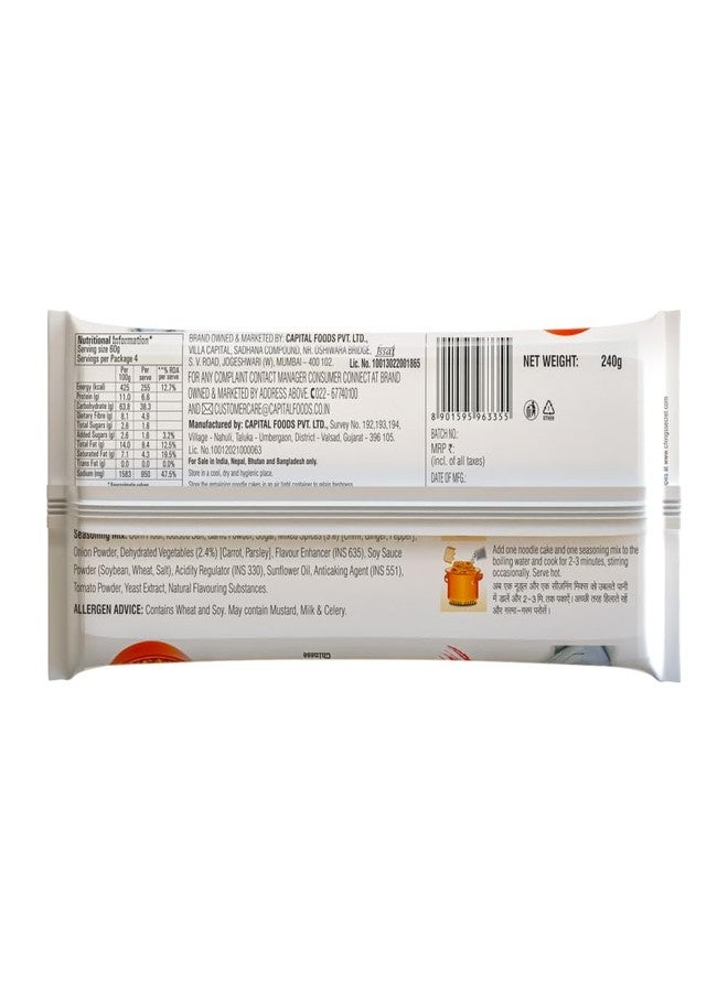 Ching's Ching’s Secret Schezwan Instant Noodles, Desi Chinese Noodles, Vegetarian, 240g - Image 2