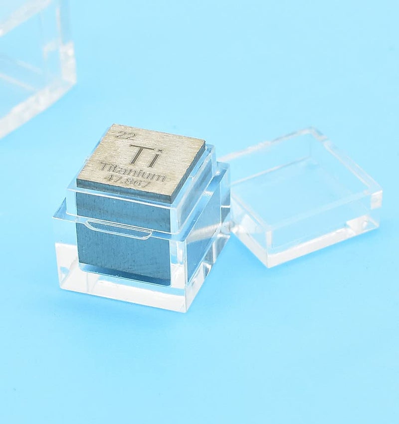Magerial Acrylic Box Tray For Element Cubes Clear Case Periodic Table Bracket For Elements Collections Displays (1, For 10Mm Cube-10Pcs) - Image 3