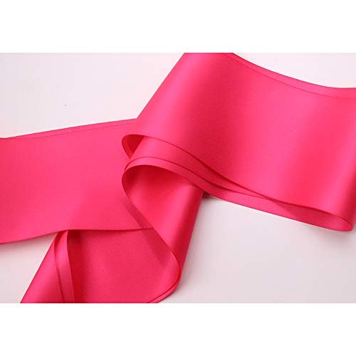 TREORSI Blank Satin Sash, Plain Sash, Party Decorations, Make Your Own Sash (Black) - Image 3