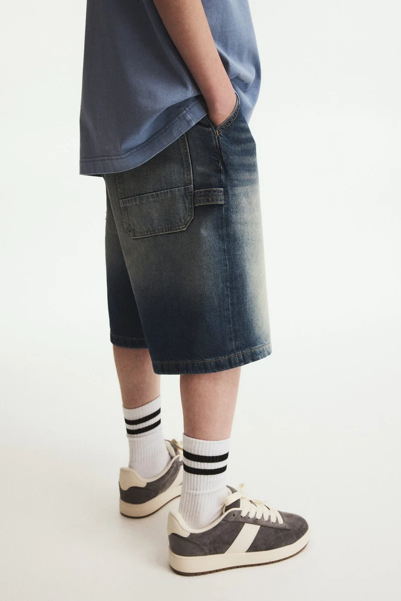 H&M Denim carpenter shorts