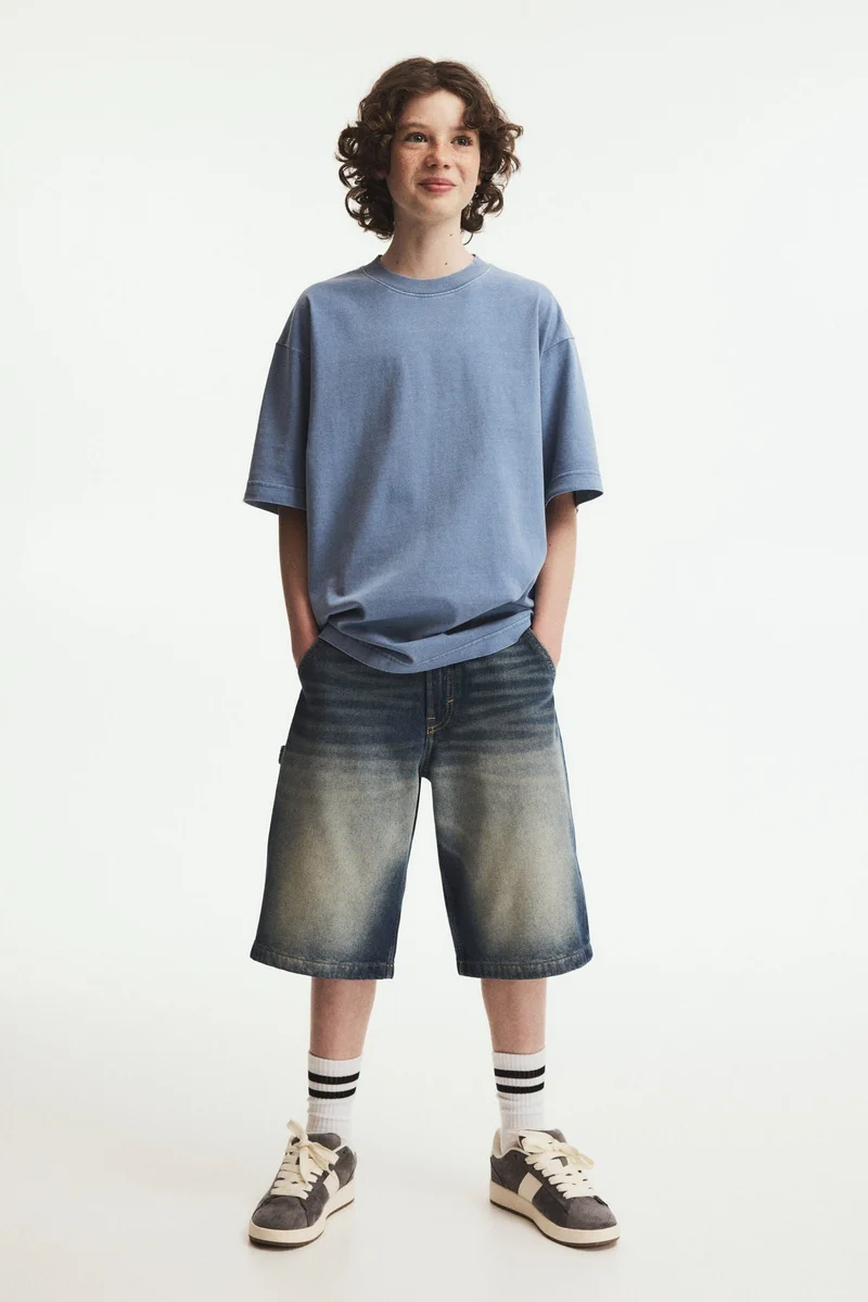 H&M Denim carpenter shorts